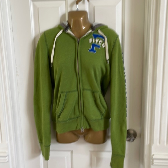 Abercrombie & Fitch Jackets & Coats Abercrombie Hoodie Jacket Green